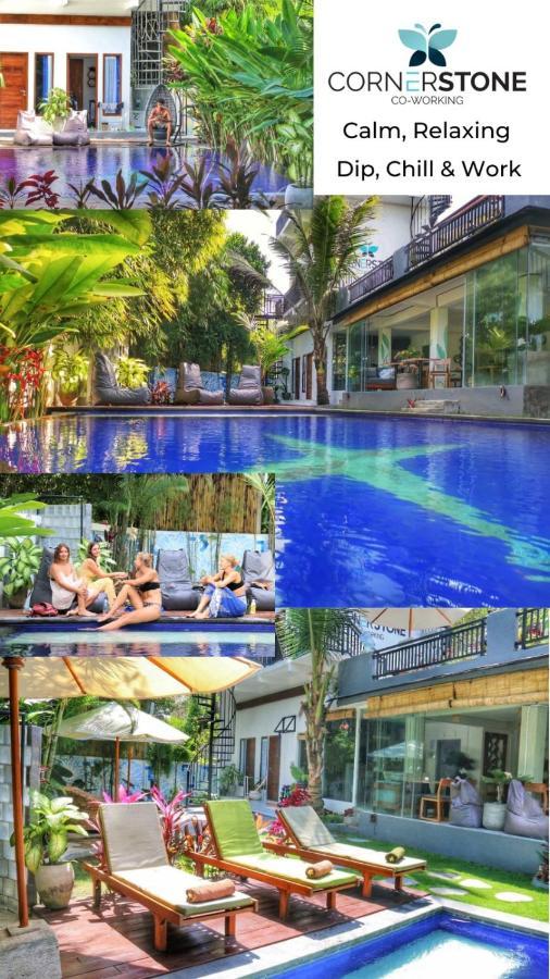 Хостел Cornerstone Bali Coworking Чангу Екстер'єр фото