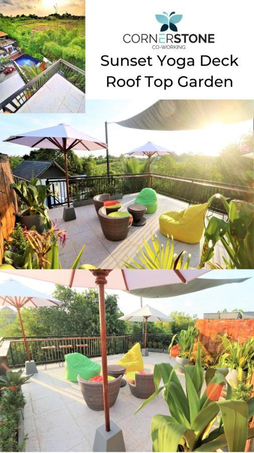 Хостел Cornerstone Bali Coworking Чангу Екстер'єр фото