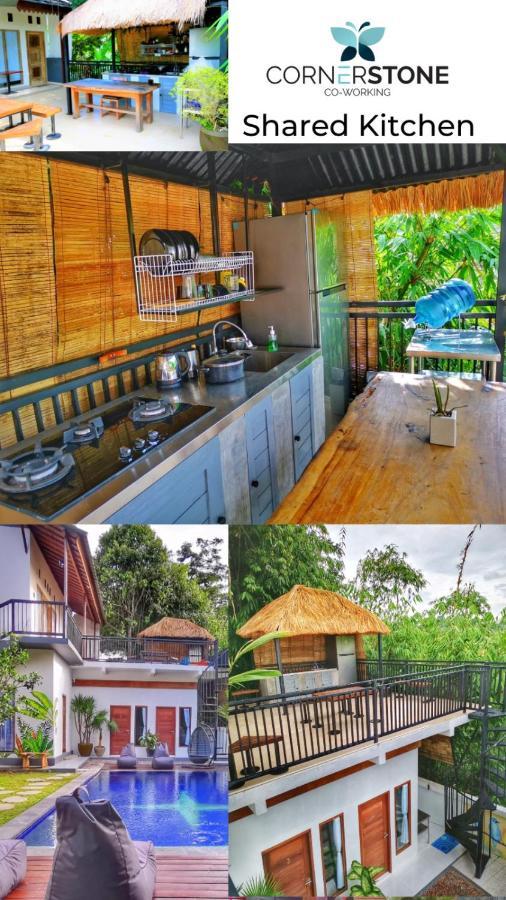 Хостел Cornerstone Bali Coworking Чангу Екстер'єр фото
